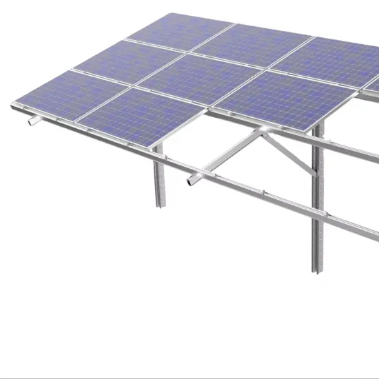 Adjustable Carbon Steel Single-Pile Solar Ground Mounting System with Flexible Al6005-T5 Material