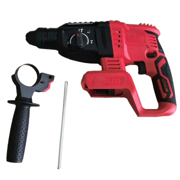 Lithium Battery Power Hammer Drill: Multifunctional Brushless Rechargeable Power Tool