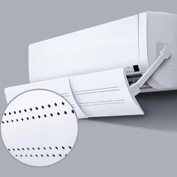 Upgraded Waterproof Bracket: Adjustable Hanging Air Conditioner Wind Deflector