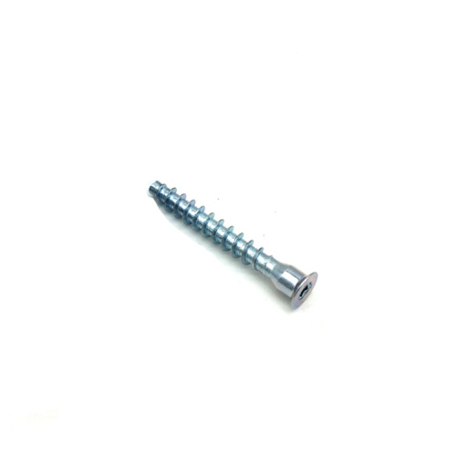 Hexagonal Confirmat Screw Blue Zinc Plated