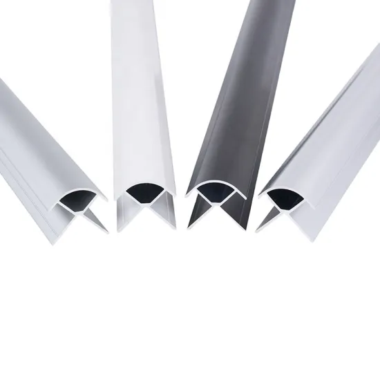 corner aluminum profiles radius decorative aluminum profile