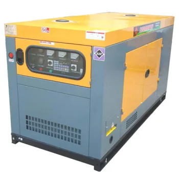 Silent diesel generator set