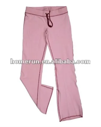 Girls cotton sports pants/cotton lounge pants