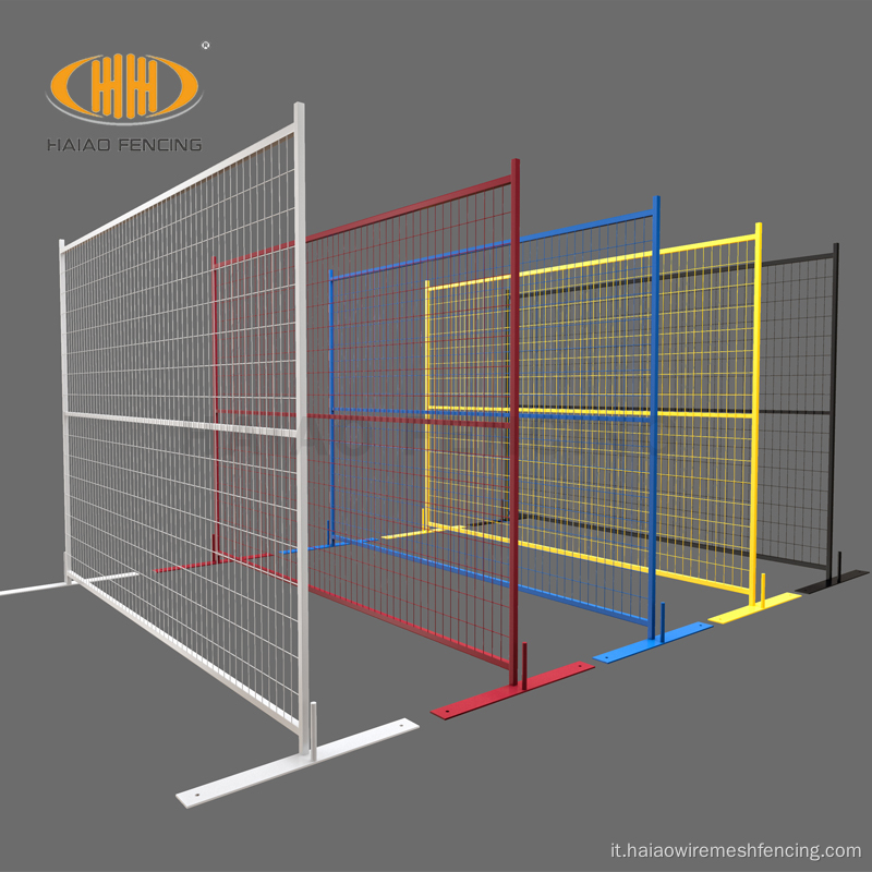 recinzione temporanea economica senza pannelli di recinzione di scavo