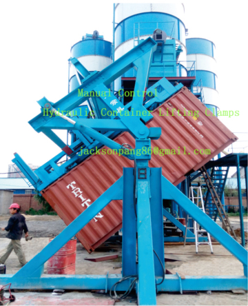 Manual Control Hydraulic Container Rotating Clamps