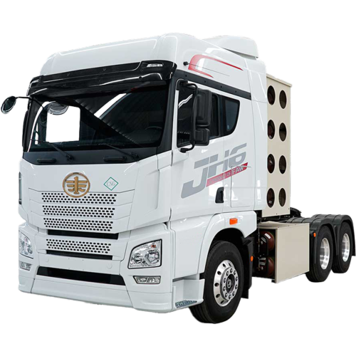 Camión JH6-CNG de alto rendimiento para una logística eficiente