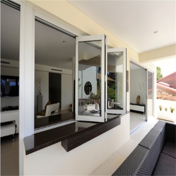 Aluminium Clear Glass Folding Window Window Window