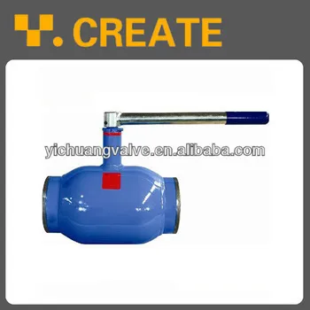 Gas welding ball valve