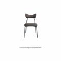 Dragonfly Shaped Dining Chair Luxury dining chair metal frame Factory