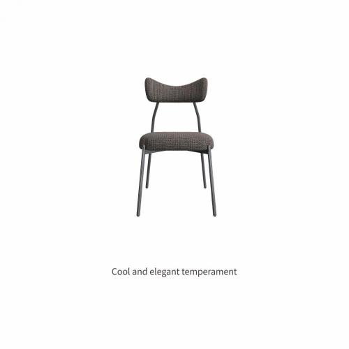 China Luxury dining chair metal frame Factory