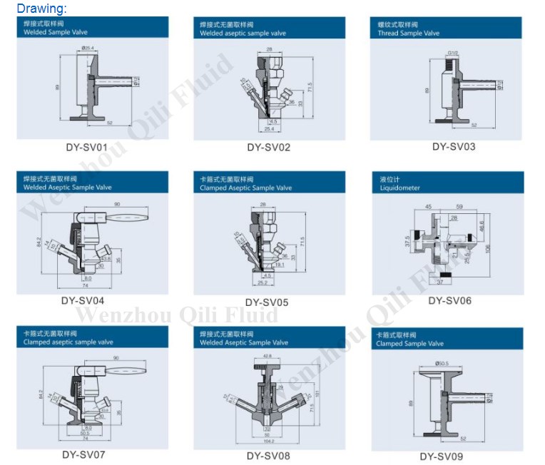 Sanitary Sample Valve