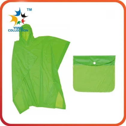 cheap reflective waterproof transparent children poncho raincoat