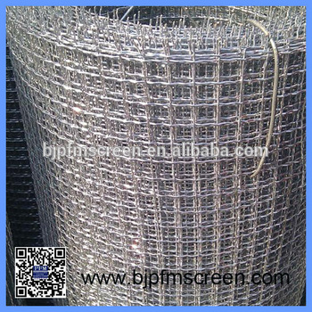 Hot sale!stainless steel crimped wire mesh(factory)