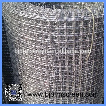 304 306 316 stainless steel crimped wire mesh