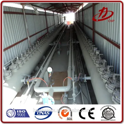 Fiberglass activated carbon blast furnace gas bag filter