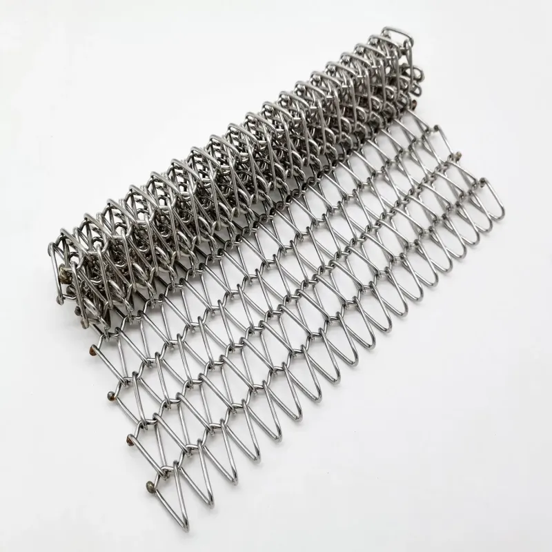 Conveyor Belt Chain Wire Mesh Belt Food Metal Conveyor Belt

**Title:** Food Grade Metal Conveyor Belt with Wire Mesh and Chain Drive