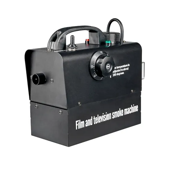 Portable Rechargeable DJ Fog Machine for Night Club Wedding Stage with Remote Control