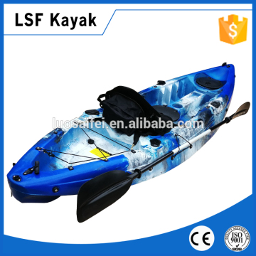 New design single sit on top fishing kayak with fishing finder hole
