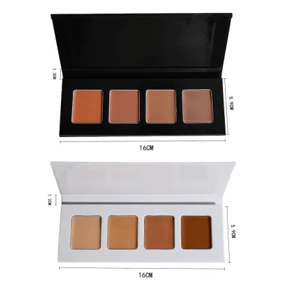Customizable 4-Color Cream Corrector Concealer Palette - Private Label Acne Concealer