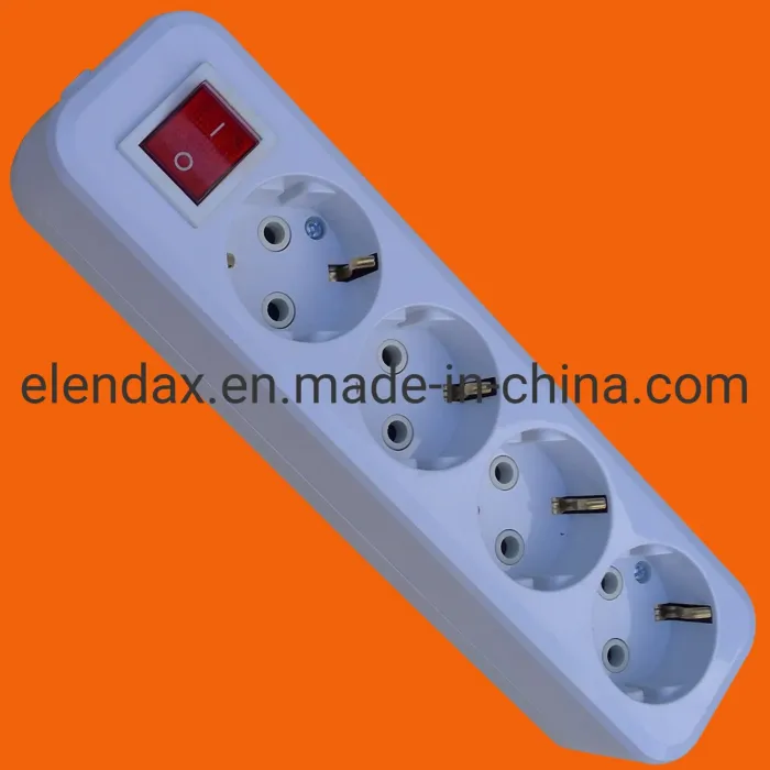 Kabel Ekstensi 6 Arah Beberapa Soket-Outlet (E8006ES)