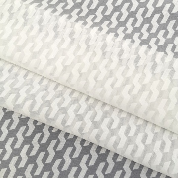 Sisitex Polyester รูปทรงเรขาคณิตผ้าฝ้าย Jacquard Jacquard SS18515-Y4