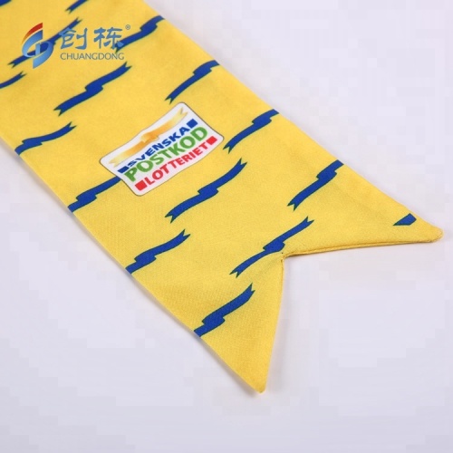 High quality 100% knitted polyester football scarf