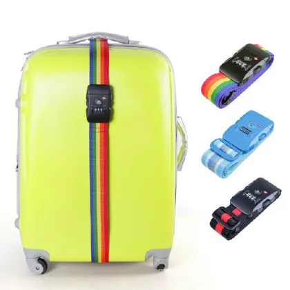 TSA Luggage Ribbon Belt Digital lock for International Travel