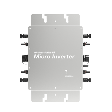 Inversor micro wvc-2000w com controlador de carga MPPT