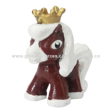 Good price and hot selling PVC flocking horse, passed EN71 and EU standards