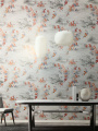 Papel de parede de flores para papel de parede da decoração de casa