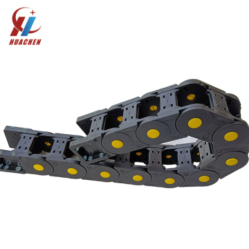 Openable Plastic Nylon Cable Carrier Drag Chain with Protective Bridge