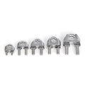 Wire rope clips for cable lifting