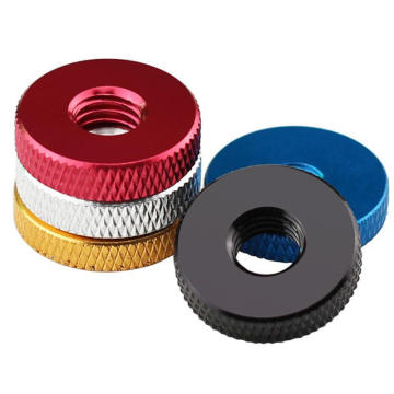 High-Quality Anodized Aluminum Magnetic Knurled Thumb Nuts for M3, M4, M6, and M8 Applications: Custom Factory Solutions