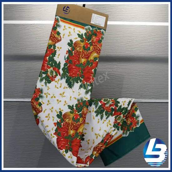 OBL20-H-008 100%Polyester Minimatte Print For Tablecloth