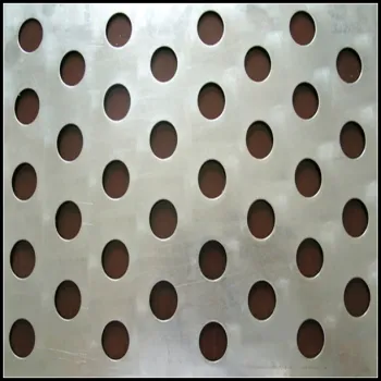 Round Hole Stainless Steel Perforated Metal Mesh Plate