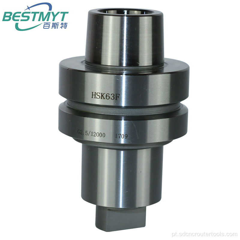 HSK63F não-padrão Milling Collet Chuck para CNC Center