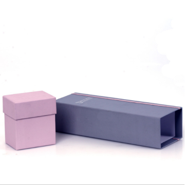 Longer perfume square box with lid