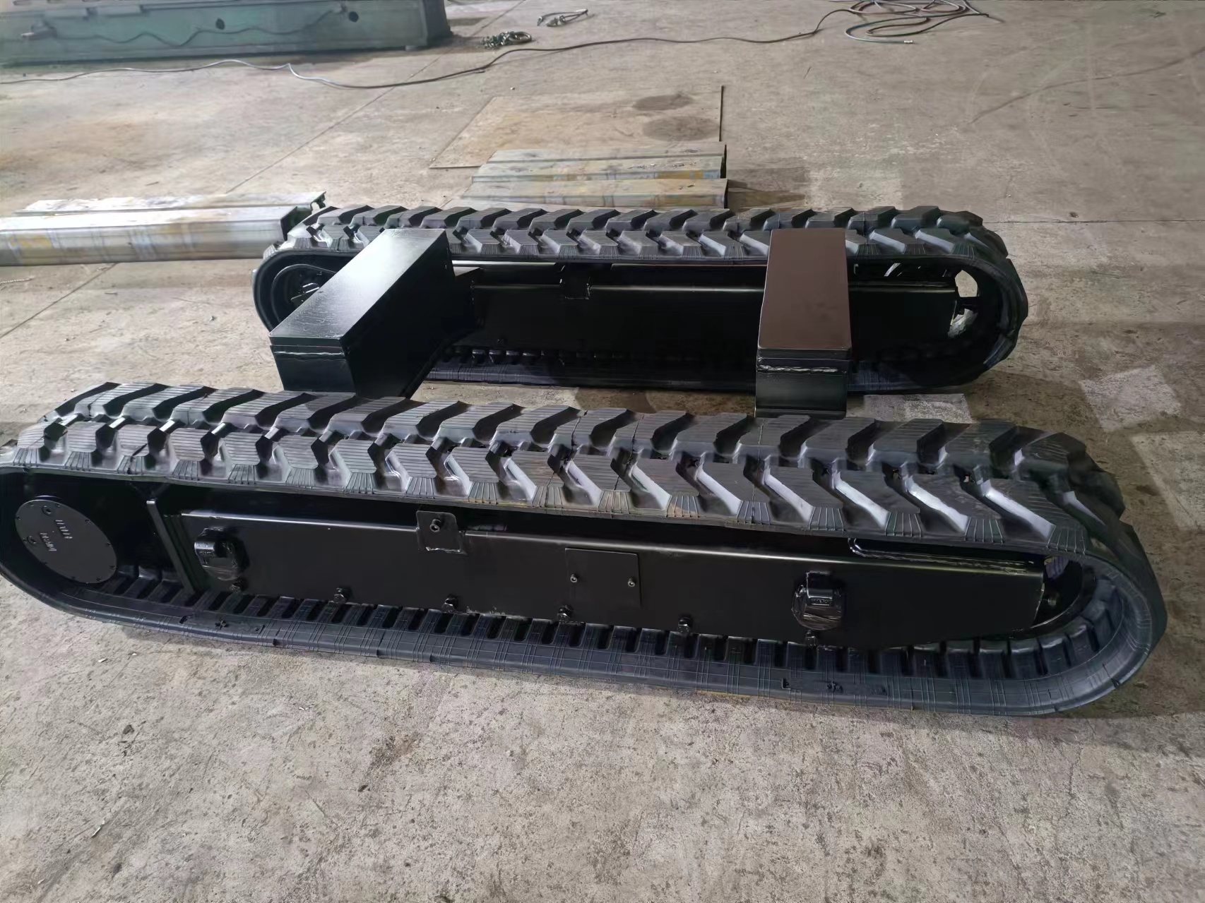 Μηχανήματα Μηχανικών 8 T Rubber Track System Undercarriage