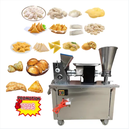 Full Automatic Aluminum Mold Production Line for Russian Pelmeni and Jiaozi Dumplings