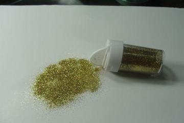 Light Golden Metallic Glitter