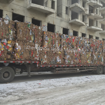 Vertical Baler for Waste Carton, Paper, and Plastic Baling Machine