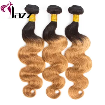 Factory wholesale 1b 27 ombre color hair weave indian colored hair bundles