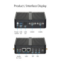 Fanless Core i3 i5 Industrial Mini PC