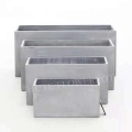 Homemade Cement Pots Rectangular Homemade Cement Flower Pots For Plants Supplier