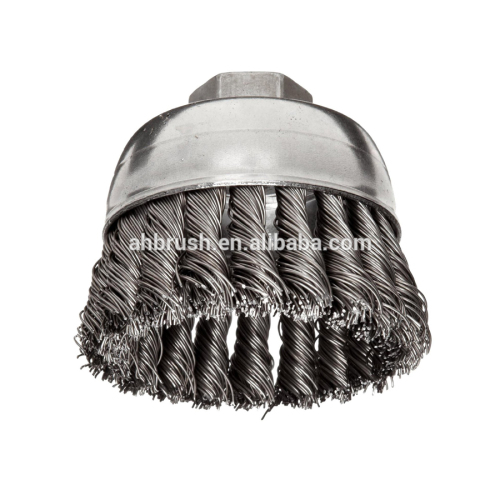 Hot sale twisted steel wire cup brush from china supplier
