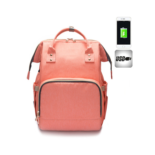 Muti-Fuction Nylon Nappy Baby Diaper Backpack