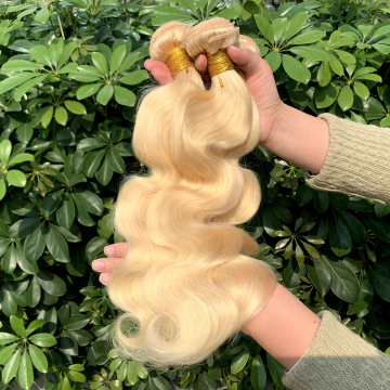 Top Quality 613 Cuticle Aligned Virgin Hair - Unprocessed Raw 10A Remy Blonde Human Hair Extension