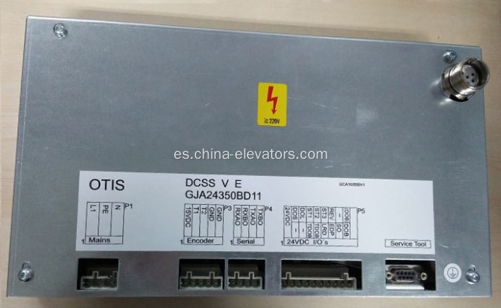 Controlador de puerta GJA24350BD11 DCSS VE para ascensores OTIS