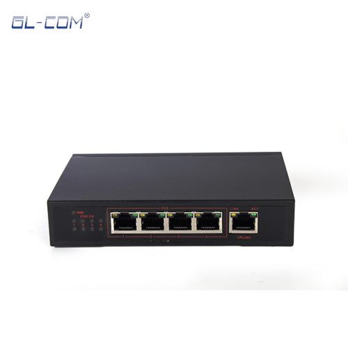 4 Ports POE Switch With POE Function