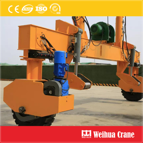 Rubber Tyre Track Laying Machine